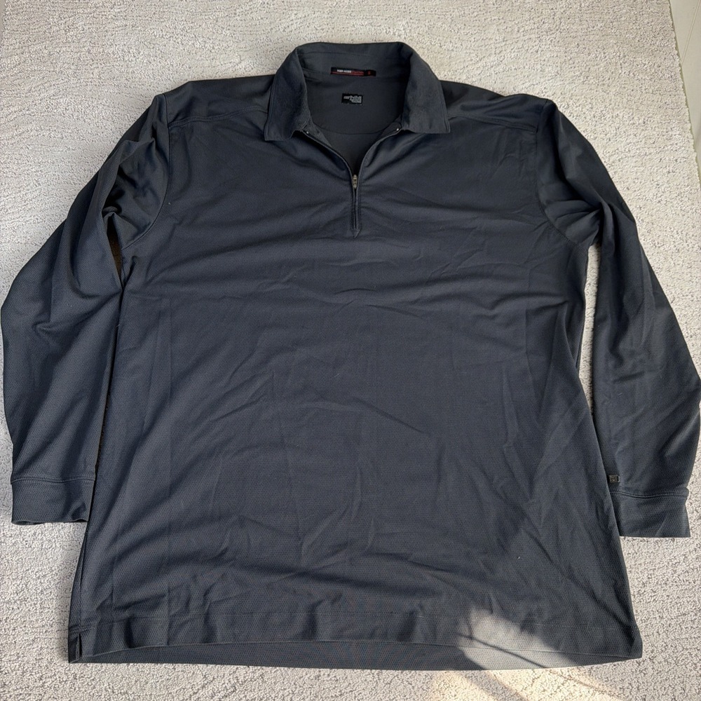 Men's Nike Tiger Woods XL‎ Long Sleeve 1/4 Zip Pullover Golf Shirt